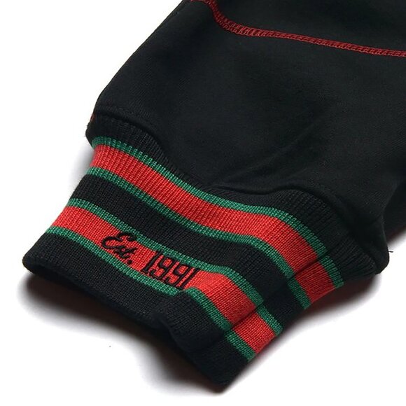 AACA Heavyweight Men's Fleece Sweatpants Stitching Cinch Bottom Pocket Size 2XL - Picture 3 of 5